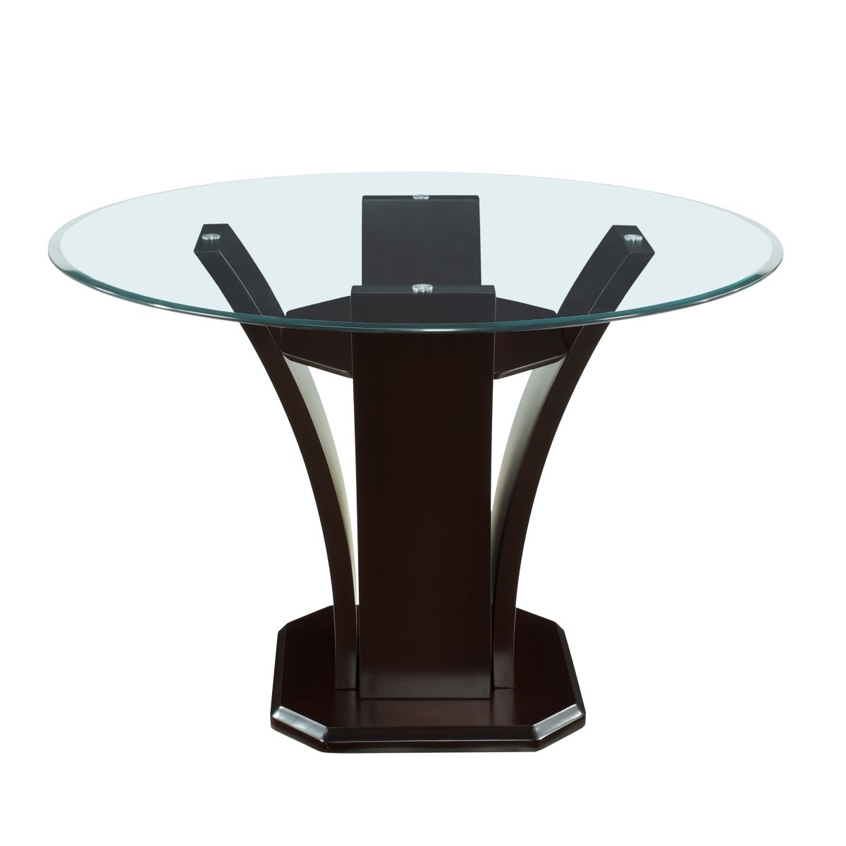 Daisy - Round Table With Glass Top
