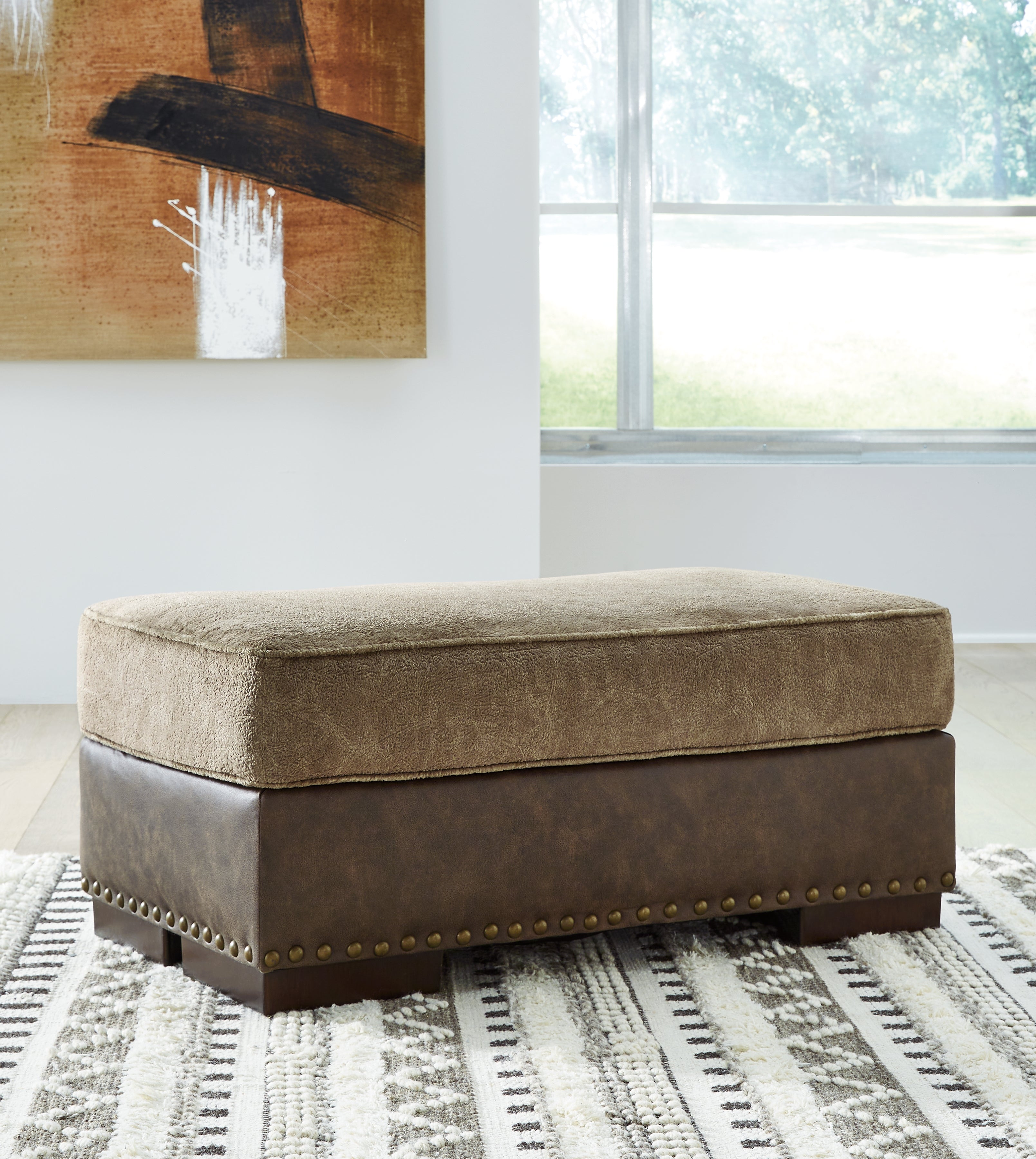 Furniture City Laplace - Ashley Furniture - AlesburyLiving Room - Ottoman / Chocolate - 1870414