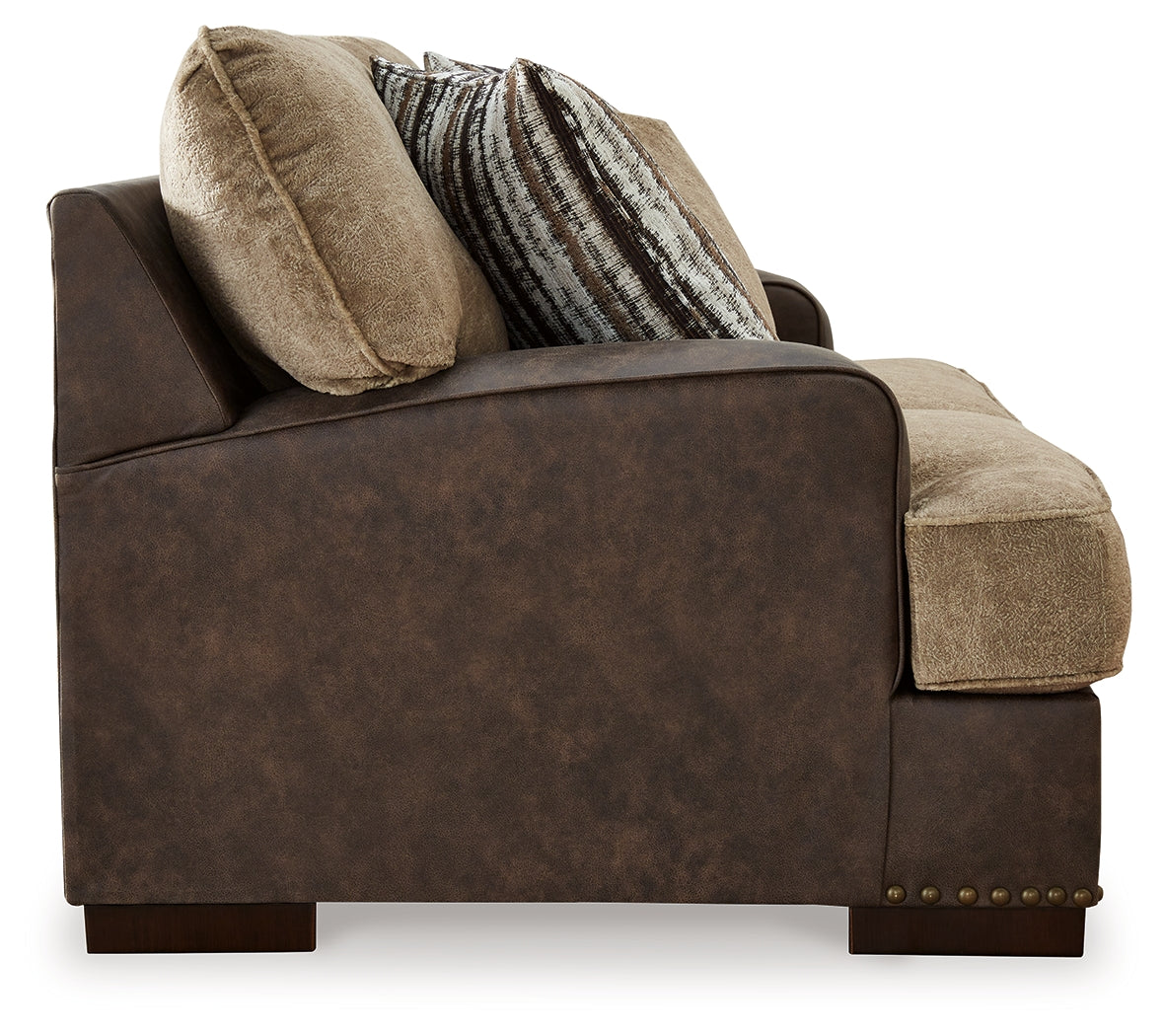 Furniture City Laplace - Ashley Furniture - AlesburyLiving Room - Loveseat / Chocolate - 1870435
