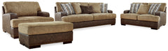 Furniture City Laplace - Ashley Furniture - Alesbury Sofa, Loveseat, Oversized Chair and Ottoman - Sofa, Loveseat, Oversized Chair and Ottoman - 18704U4