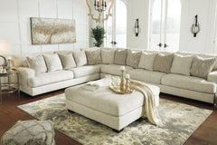 Furniture City Laplace - Ashley Furniture - RawcliffeLiving Room - Oversized Accent Ottoman / Parchment - 1960408