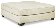 Furniture City Laplace - Ashley Furniture - RawcliffeLiving Room - Oversized Accent Ottoman / Parchment - 1960408