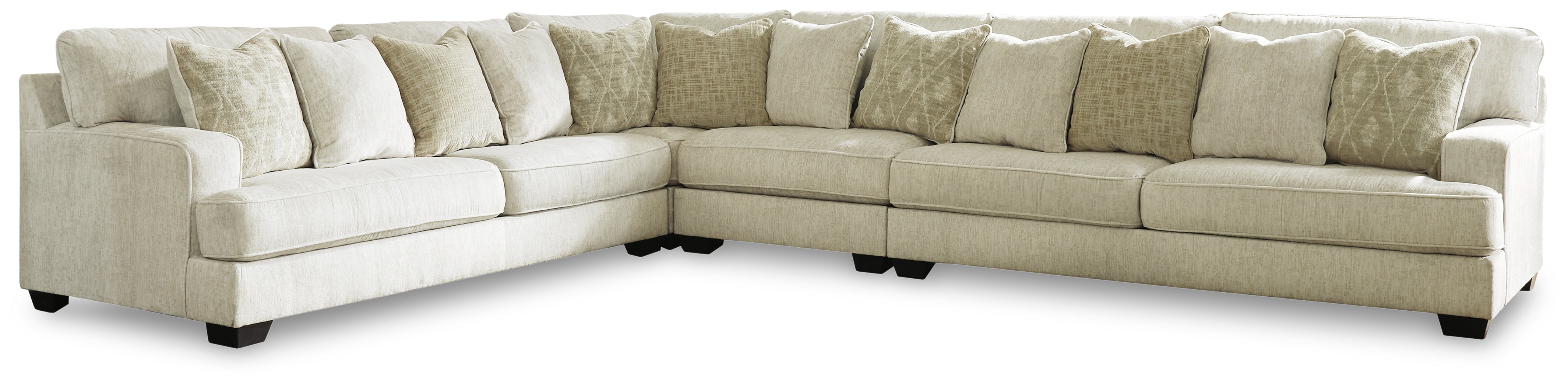 Furniture City Laplace - Ashley Furniture - Rawcliffe Sectionals - LAF 3-Piece Sectional / Parchment - 19604S1