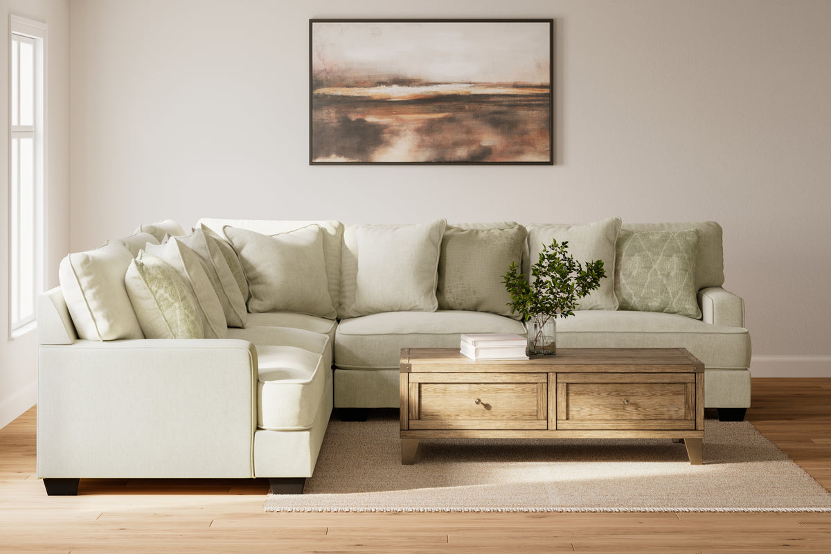 Furniture City Laplace - Ashley Furniture - Rawcliffe Sectionals - LAF 3-Piece Sectional / Parchment - 19604S1