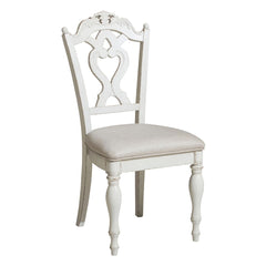 Cinderella - Writing Desk Chair - White / Gray