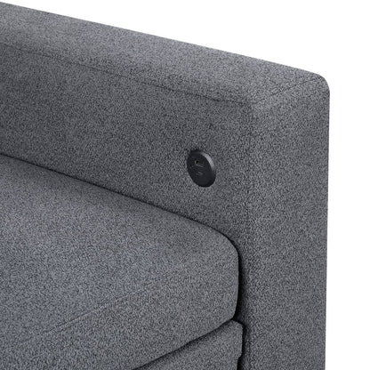 Robinson - Loveseat With Pull-Out Bed, Shelves And Charging Ports