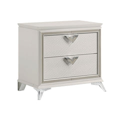 Audra - Nightstand - Gold / Silver / Champagne
