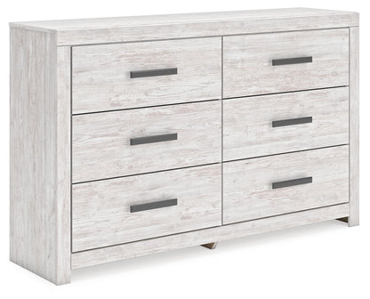 Cayboni - Six Drawer Dresser - Whitewash