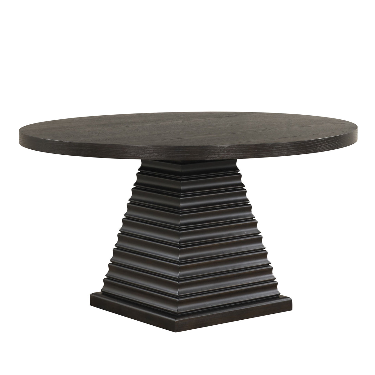 Plateau - Round Dining Top - Rustic Espresso