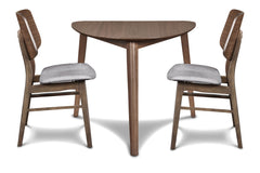 Oscar - Corner Table With 2 Cushion Chairs