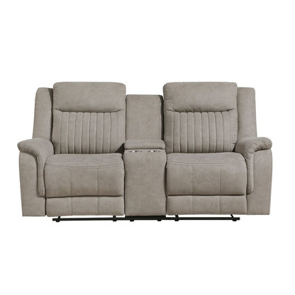 Dean - Double Reclining Loveseat With Center Console