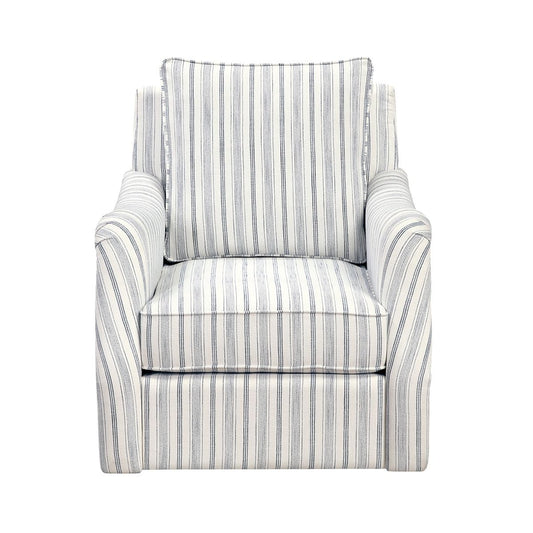 Bowden - Swivel Chair - Pearl Silver