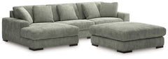 Furniture City Laplace - Ashley Furniture - Lindyn 3-Piece Sectional with Ottoman - 3-Piece Sectional with Ottoman - 21105U10