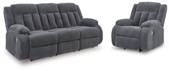 Furniture City Laplace - Ashley Furniture - Observation Power Reclining Sofa and Power Recliner - Power Reclining Sofa and Power Recliner - PC21405U1