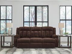 Furniture City Laplace - Ashley Furniture - Observation Power Reclining Sofa with Drop Down Table - REC PWR Sofa w/Drop Down Table - PC2140699
