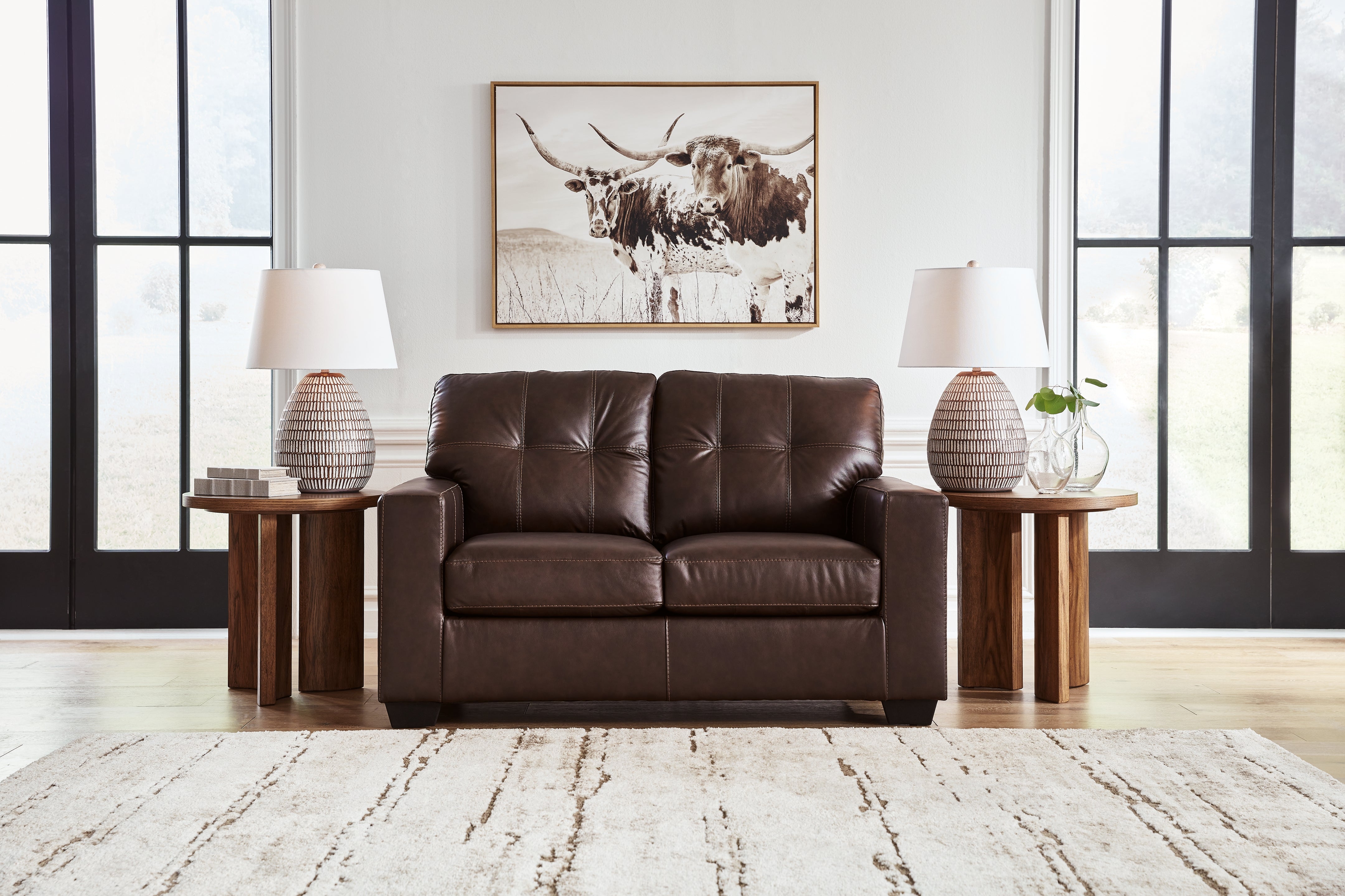 Furniture City Laplace - Ashley Furniture - SantorineLiving Room - Loveseat - 2170635
