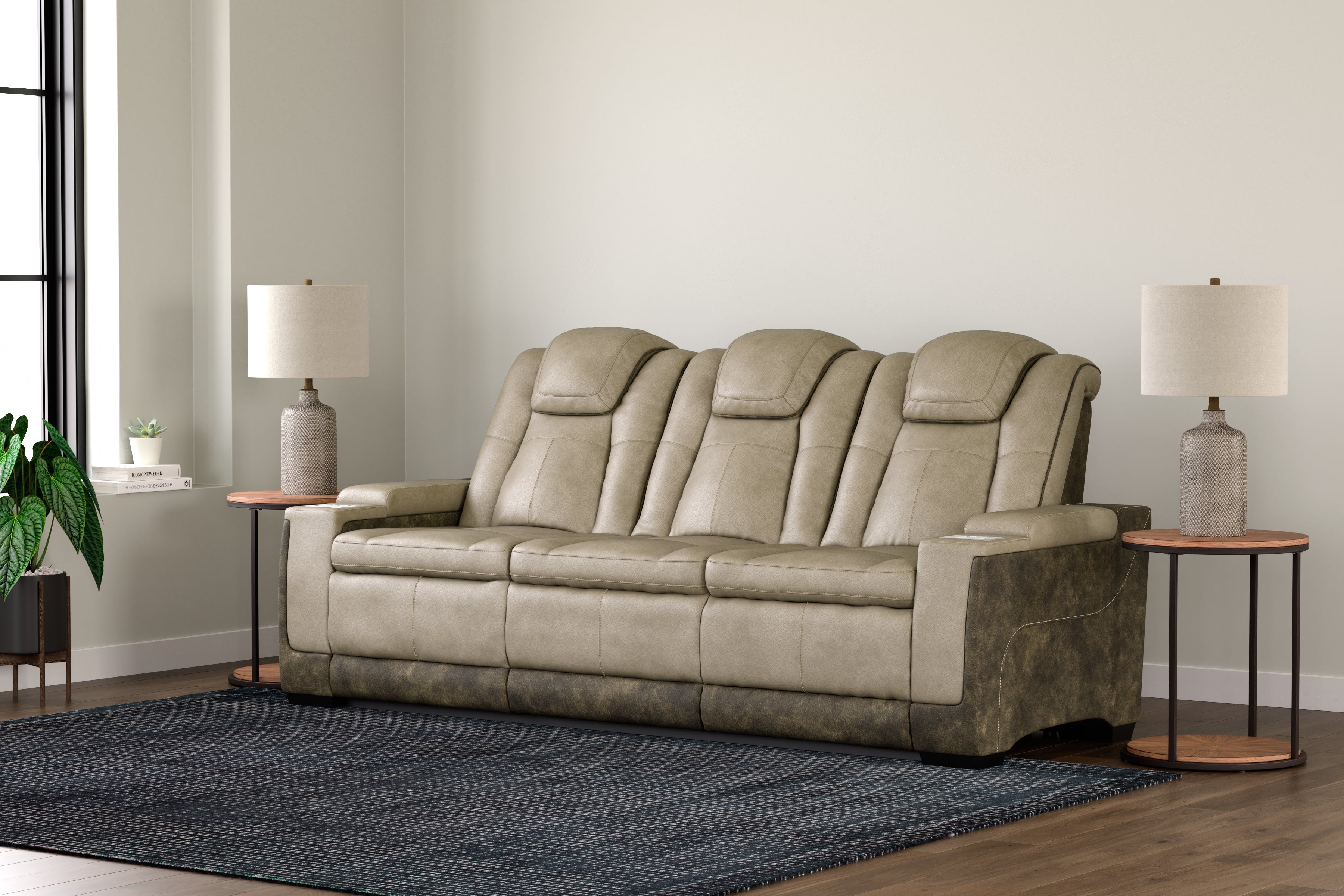 Furniture City Laplace - Ashley Furniture - Next-Gen DuraPellaLiving Room - PWR REC Sofa with ADJ Headrest - 2200315