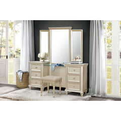 Celandine - Vanity Stool - Off-White