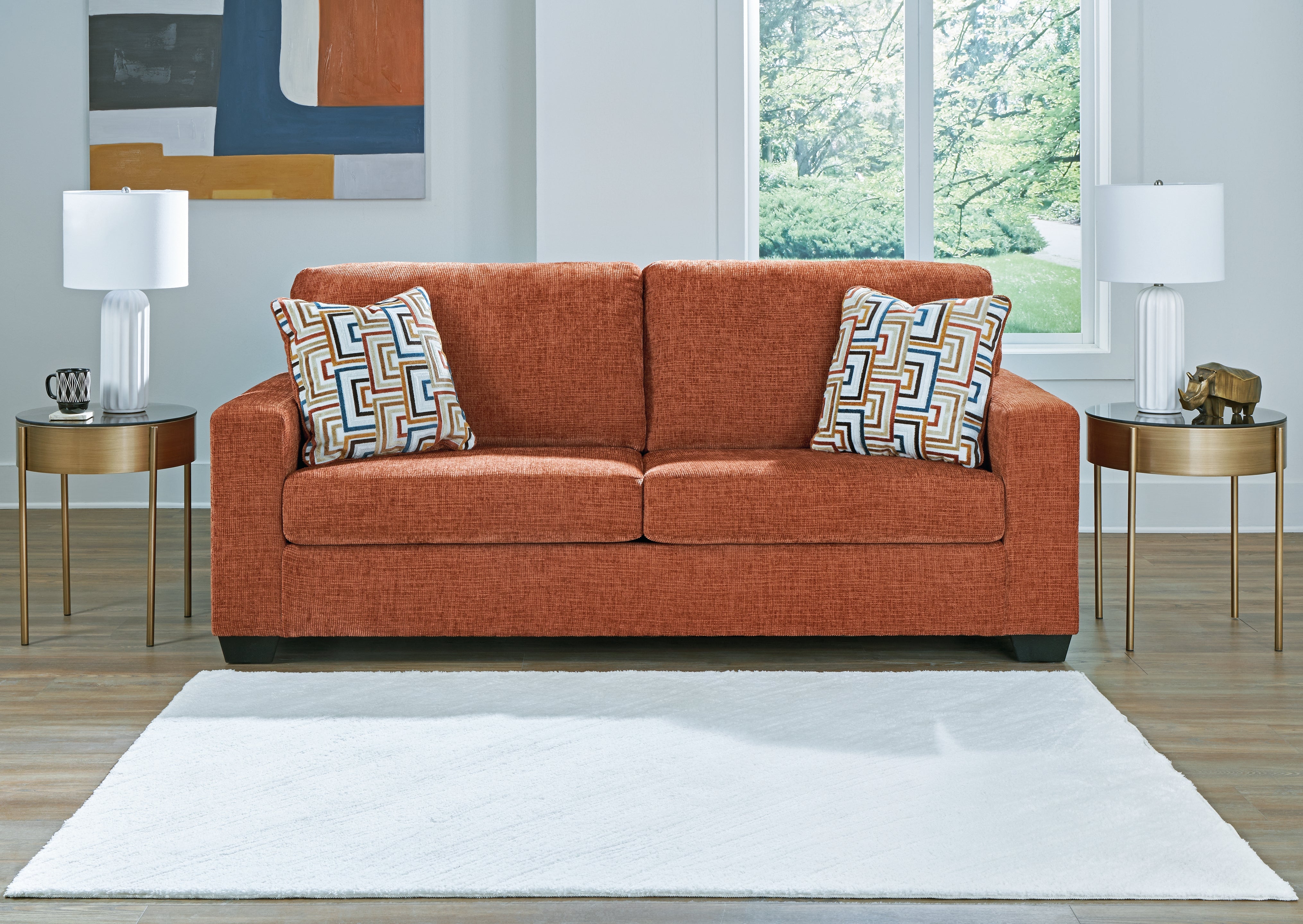 Furniture City Laplace - Ashley Furniture - Aviemore Sofa - Sofa / Spice - 2430438