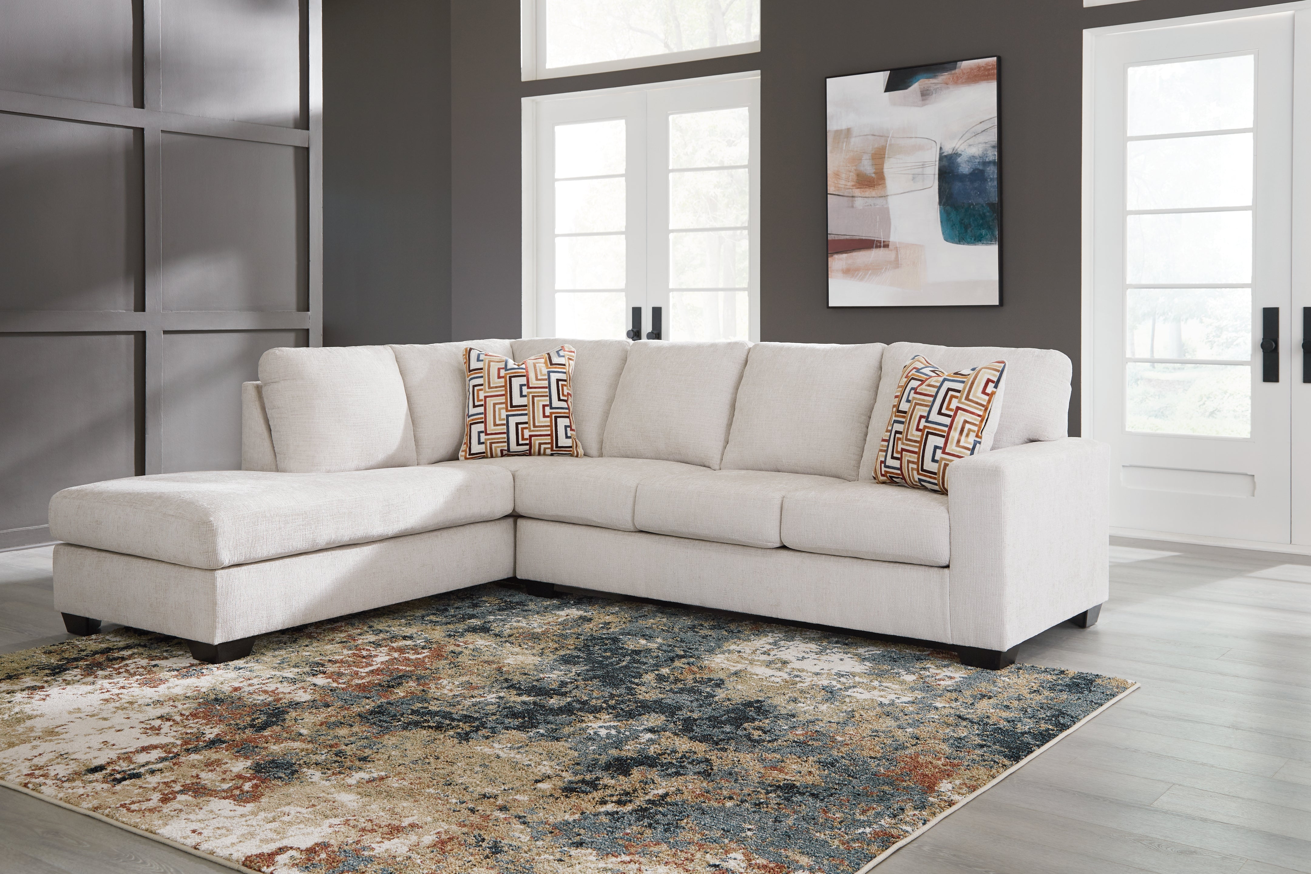 Furniture City Laplace - Ashley Furniture - Aviemore Sectionals - RAF 2-Piece Sectional with Chaise - 24305S1