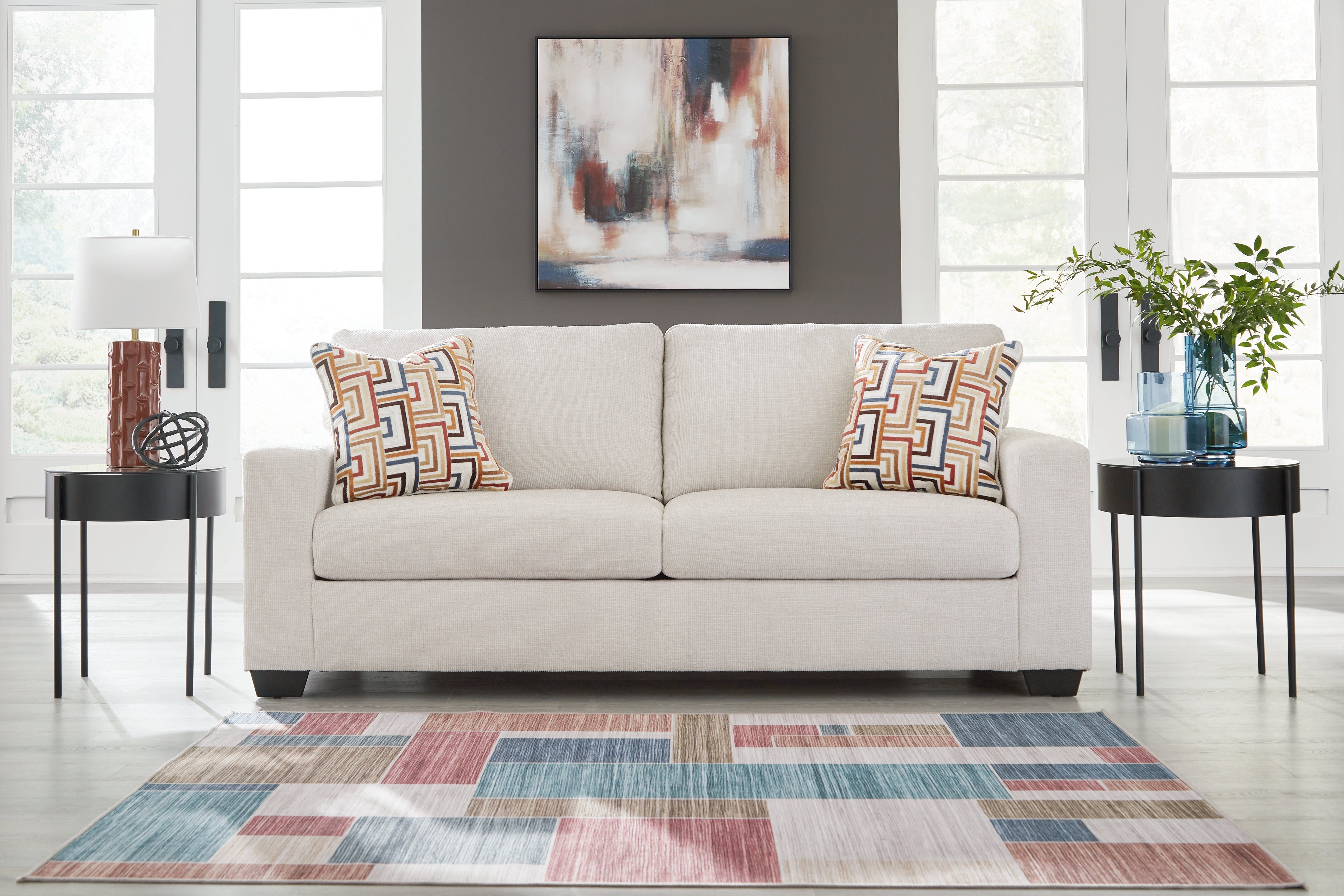 Furniture City Laplace - Ashley Furniture - Aviemore Sofa - Sofa / Stone - 2430538