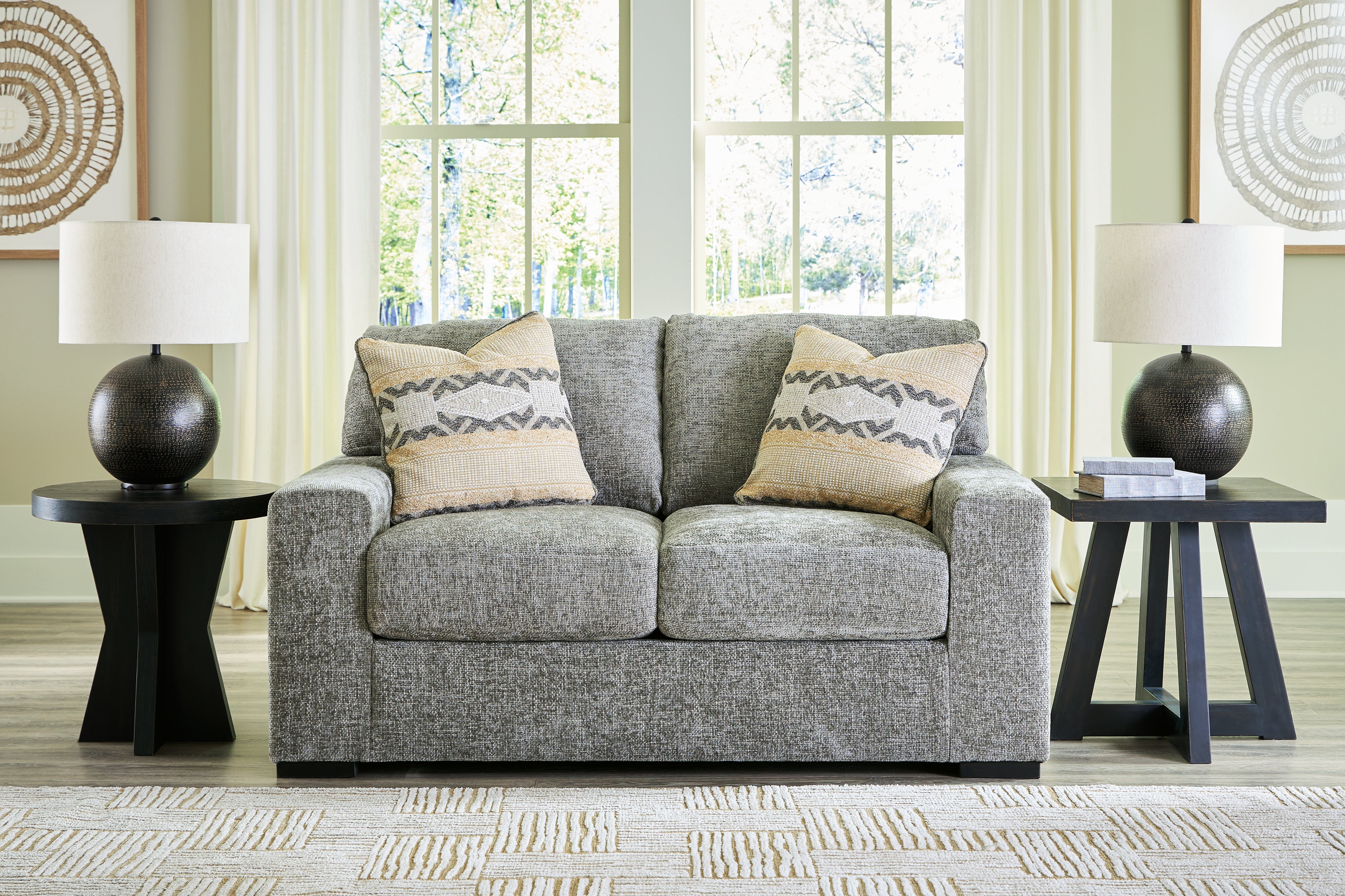Furniture City Laplace - Ashley Furniture - DunmorLiving Room - Loveseat - 2490435