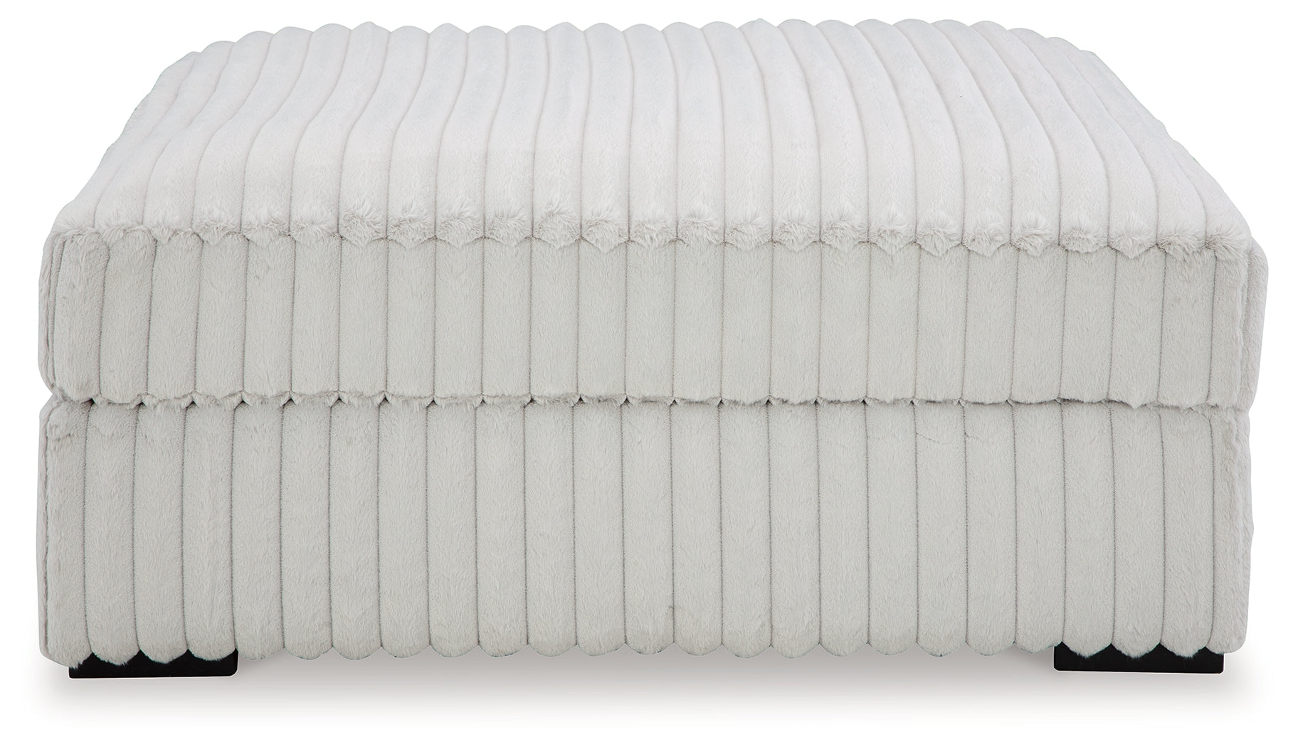 Furniture City Laplace - Ashley Furniture - Stupendous 4-Piece Sectional and Oversized Accent Ottoman - 4-Piece Sectional and Oversized Accent Ottoman / Alloy - 25903U3