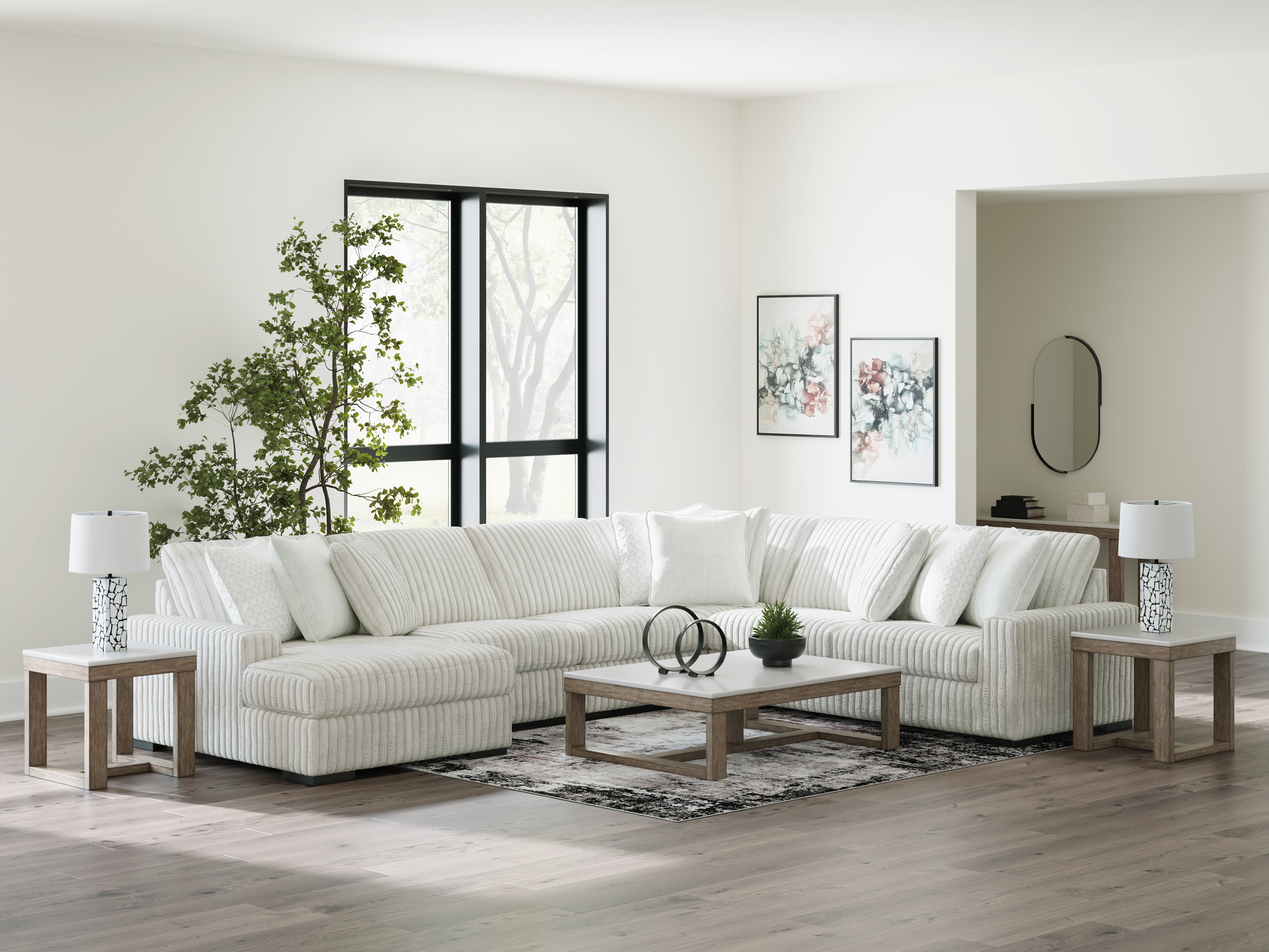 Furniture City Laplace - Ashley Furniture - Stupendous Sectionals - RAF 5-Piece Sectional with Chaise - 25903S8