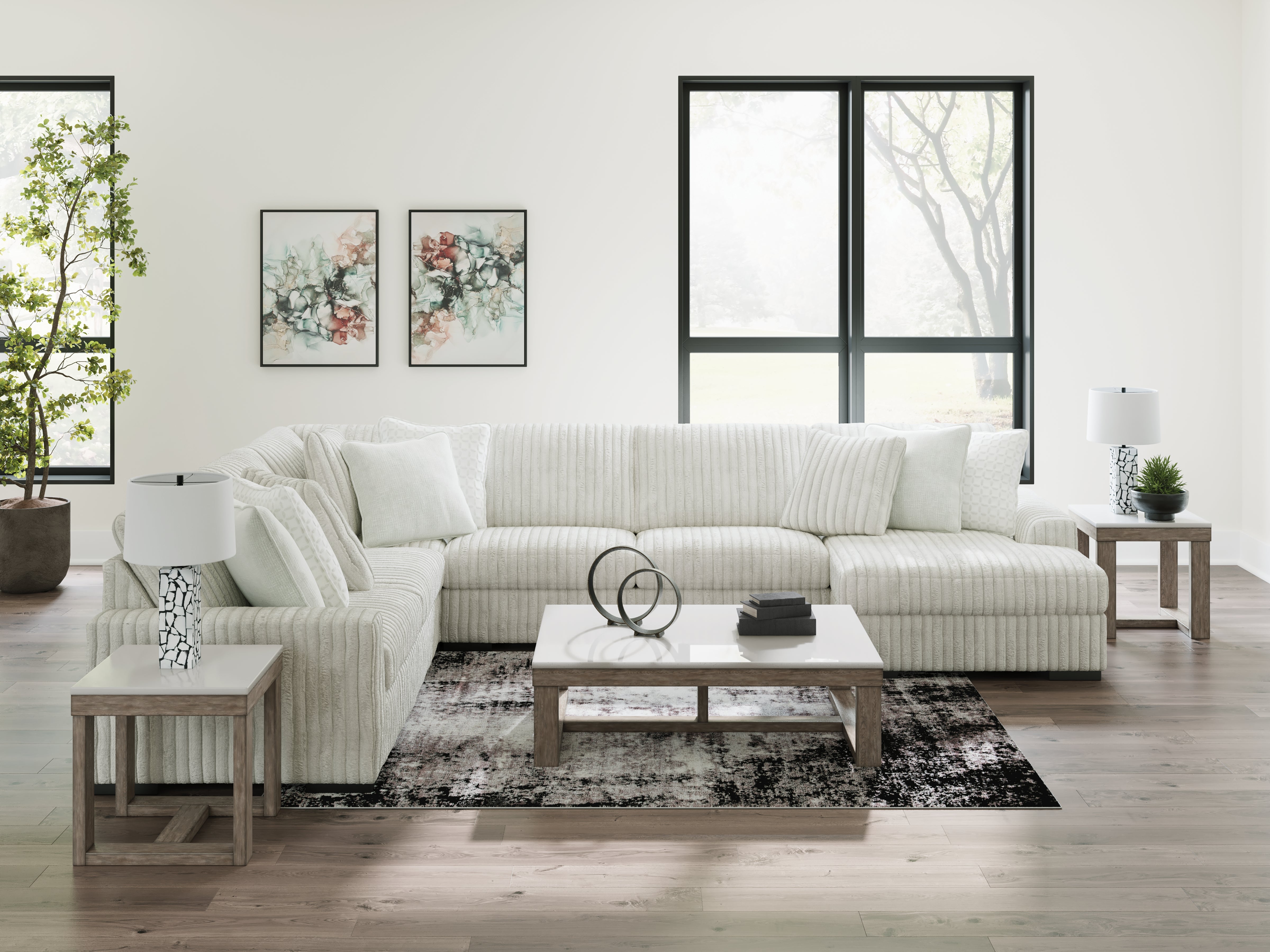 Furniture City Laplace - Ashley Furniture - Stupendous Sectionals - LAF 5-Piece Sectional with Chaise - 25903S9