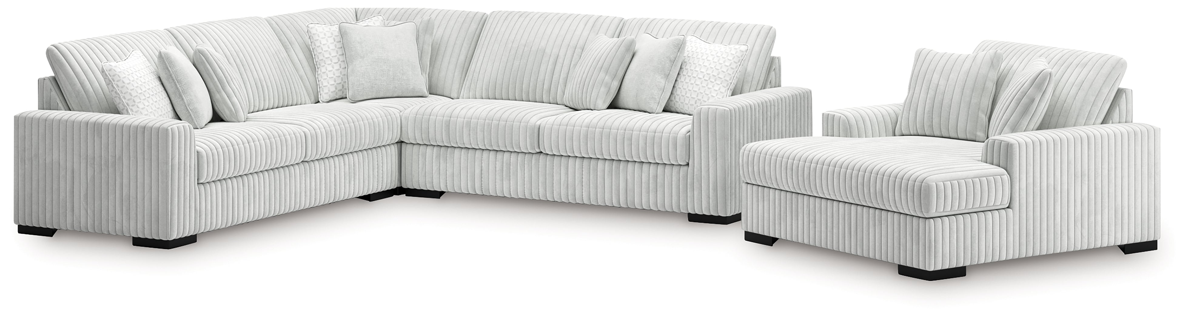 Furniture City Laplace - Ashley Furniture - Stupendous 3-Piece Sectional and Oversized Chaise - 3-Piece Sectional and Oversized Chaise - 25903U4