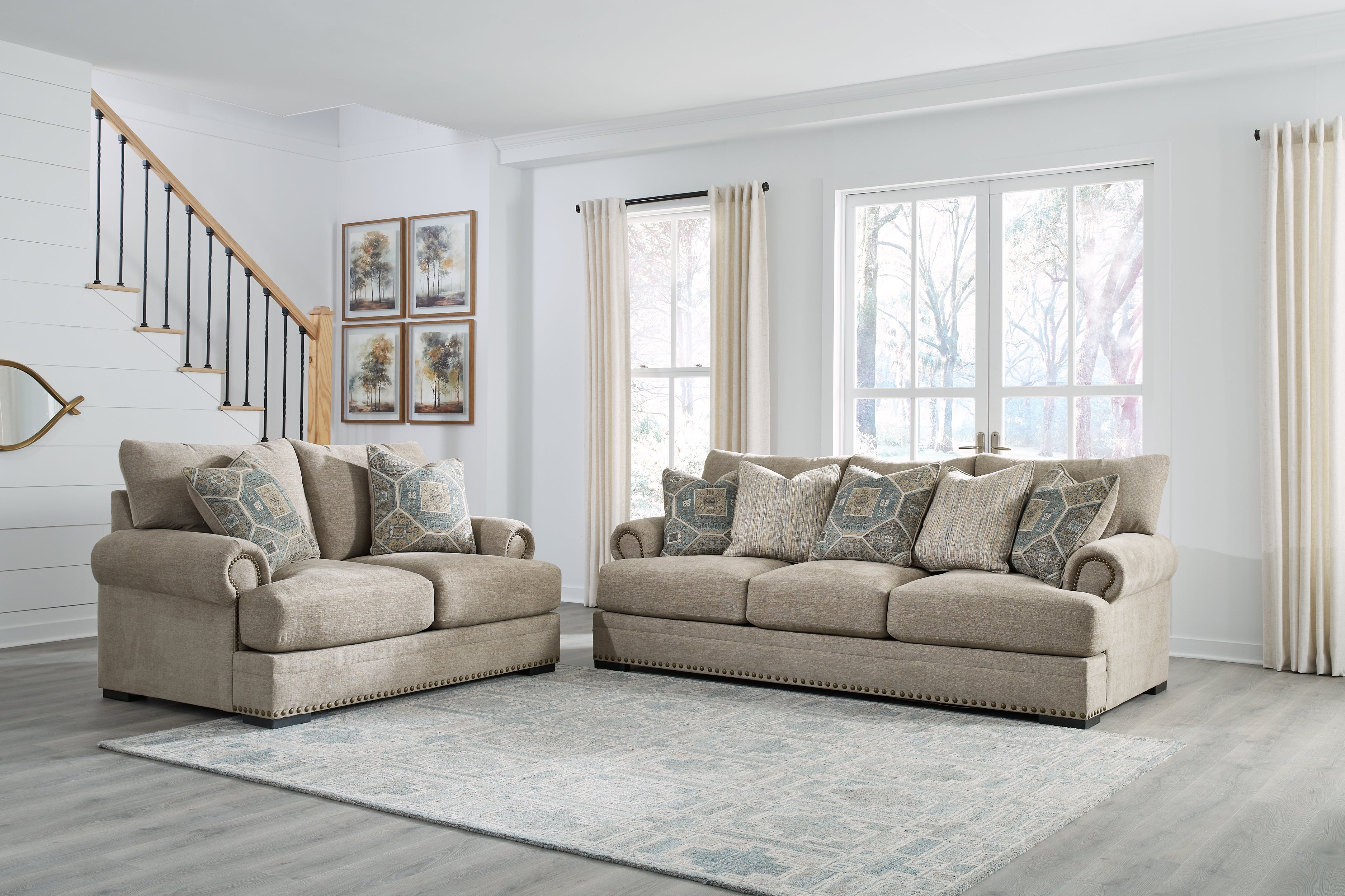 Furniture City Laplace - Ashley Furniture - Galemore Sofa and Loveseat - Sofa and Loveseat - 27004U2