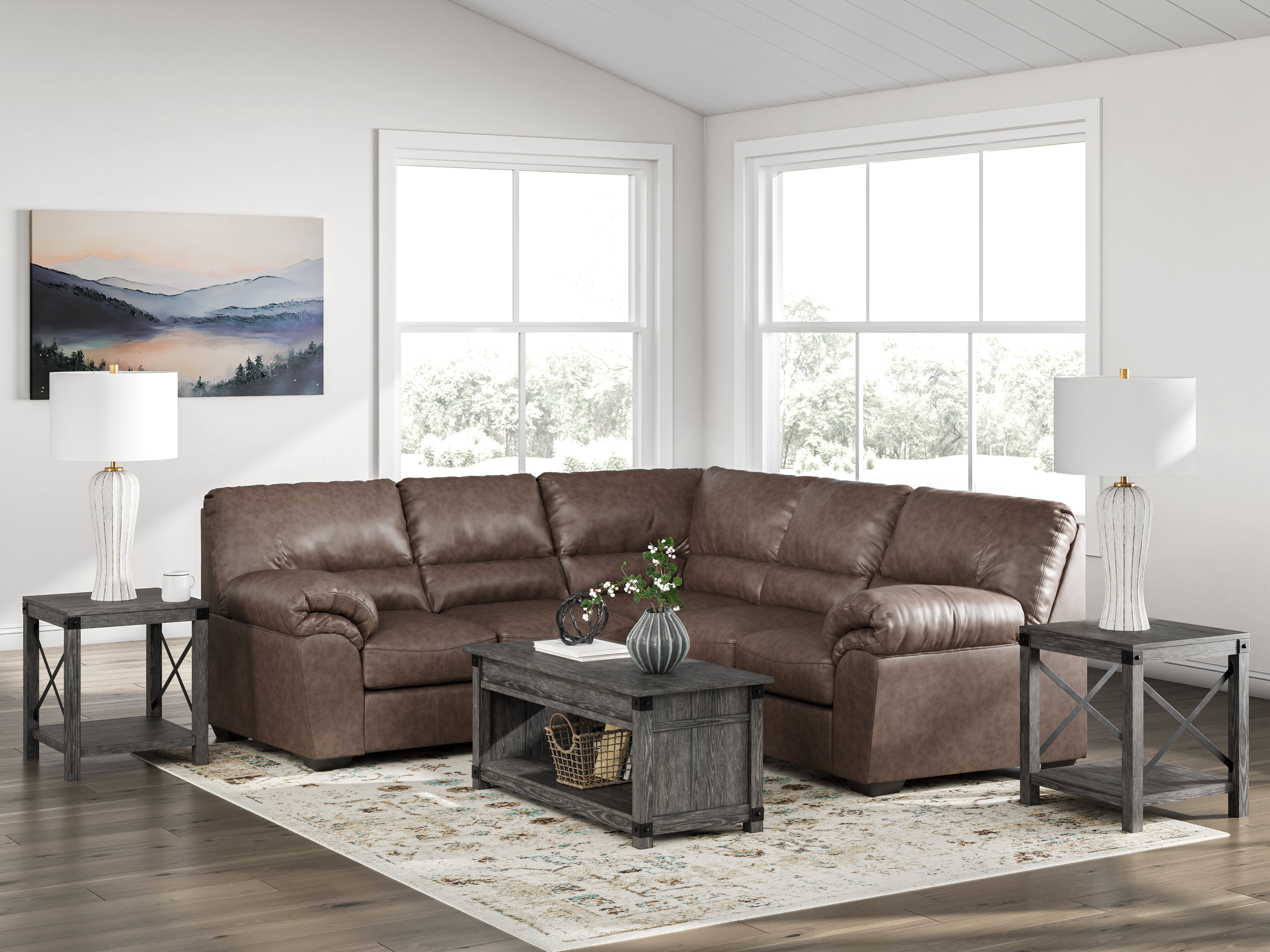 Furniture City Laplace - Ashley Furniture - WillowBend Sectionals - LAF 2-Piece Sectional - PC27705S2