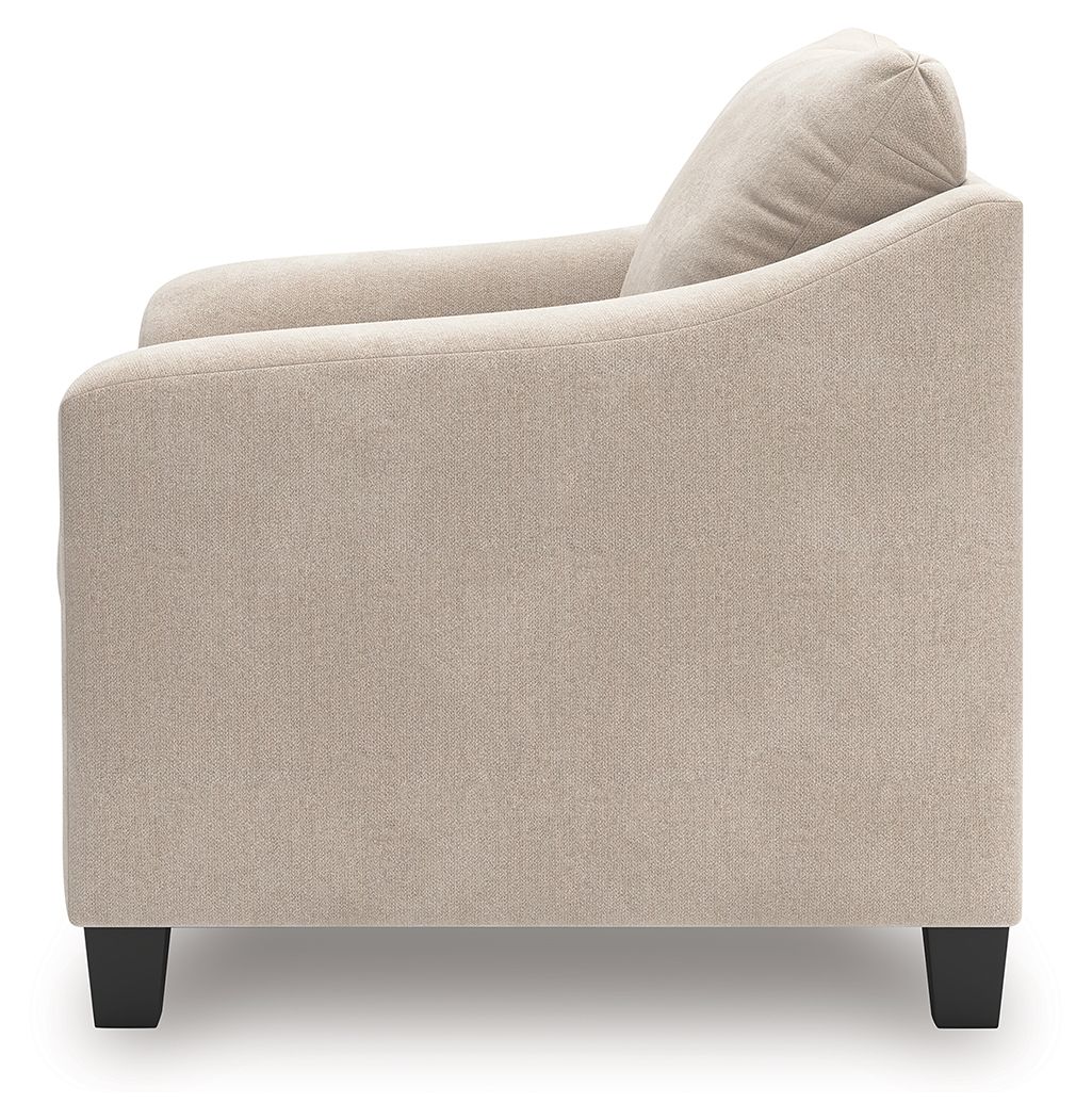 Willarae - 2 Pc. - Chair And A Half, Ottoman - Taupe