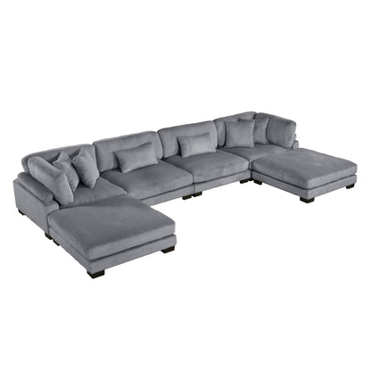 Traverse - Sectional With Ottoman