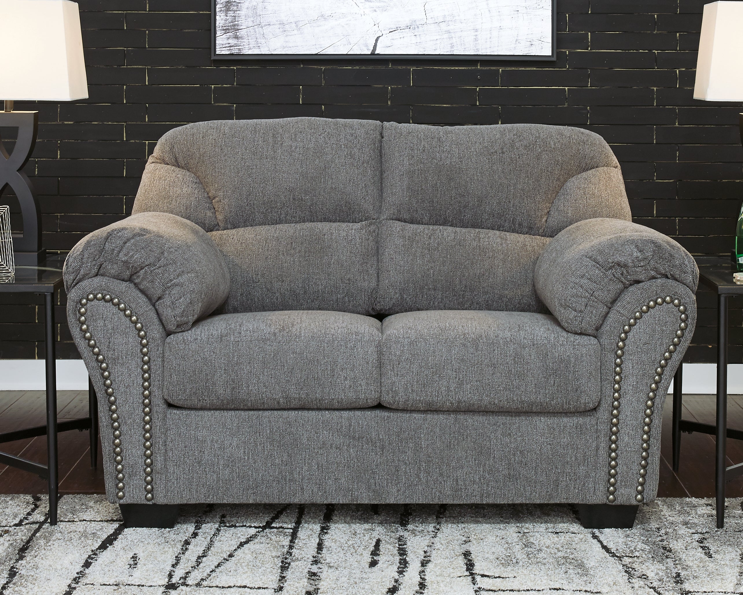 Furniture City Laplace - Ashley Furniture - AllmaxxLiving Room - Loveseat / Pewter - 2810535