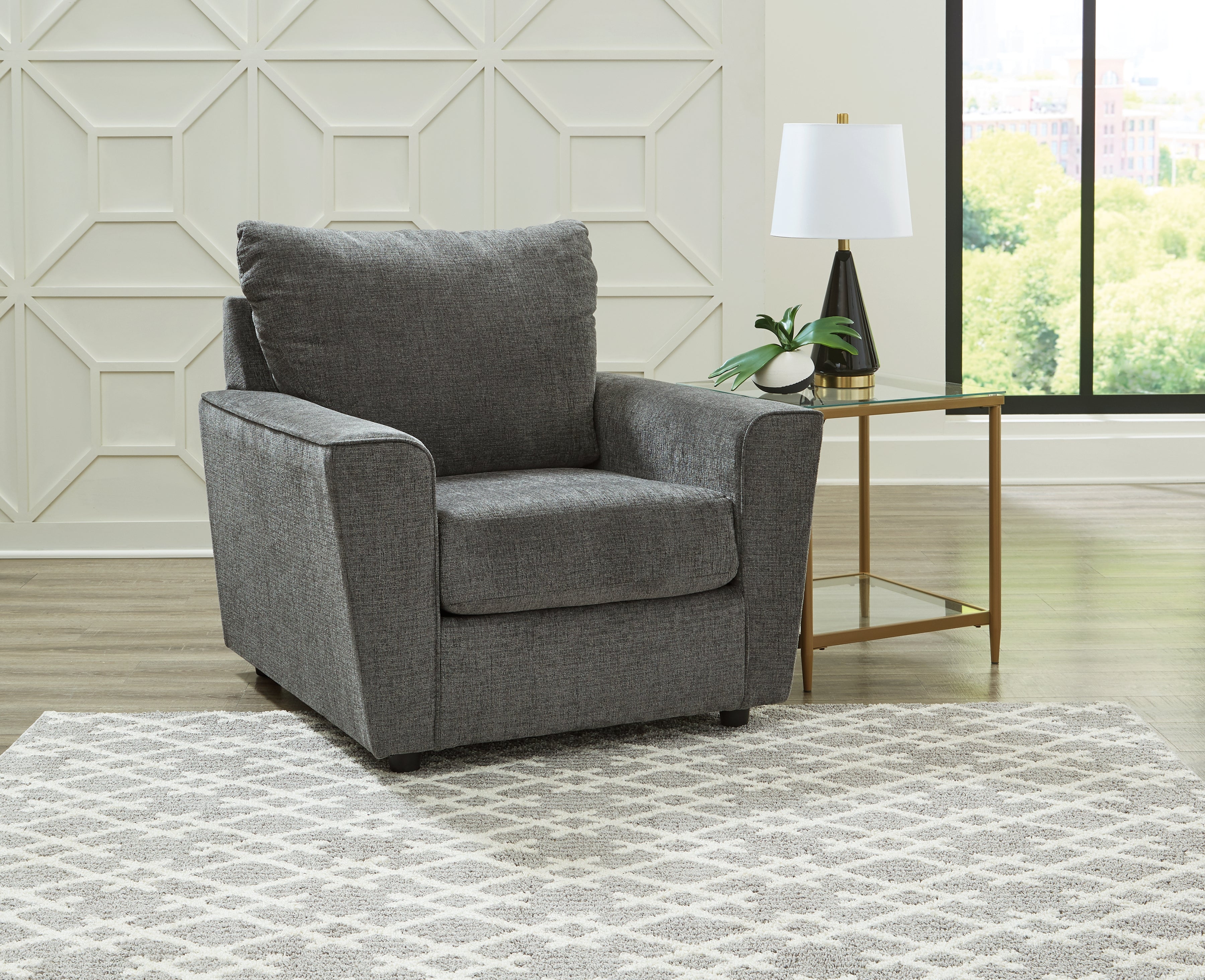 Furniture City Laplace - Ashley Furniture - StairattLiving Room - Chair / Gravel - 2850220