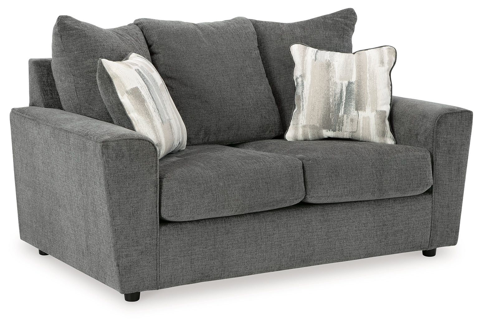 Furniture City Laplace - Ashley Furniture - StairattLiving Room - Loveseat / Gravel - 2850235