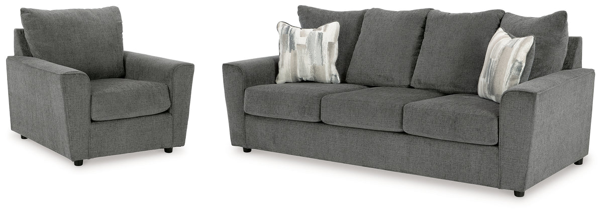 Furniture City Laplace - Ashley Furniture - Stairatt Sofa and Chair - Sofa and Chair - 28502U3