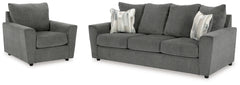 Furniture City Laplace - Ashley Furniture - Stairatt Sofa and Chair - Sofa and Chair - 28502U3