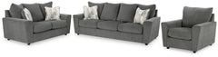 Furniture City Laplace - Ashley Furniture - Stairatt Sofa, Loveseat and Chair - Sofa, Loveseat and Chair - 28502U5