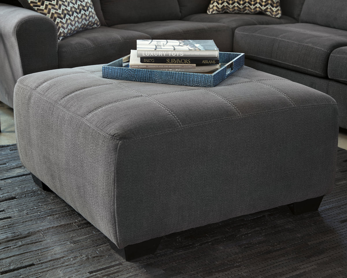 Furniture City Laplace - Ashley Furniture - AmbeeLiving Room - Oversized Accent Ottoman / Slate - 2862008