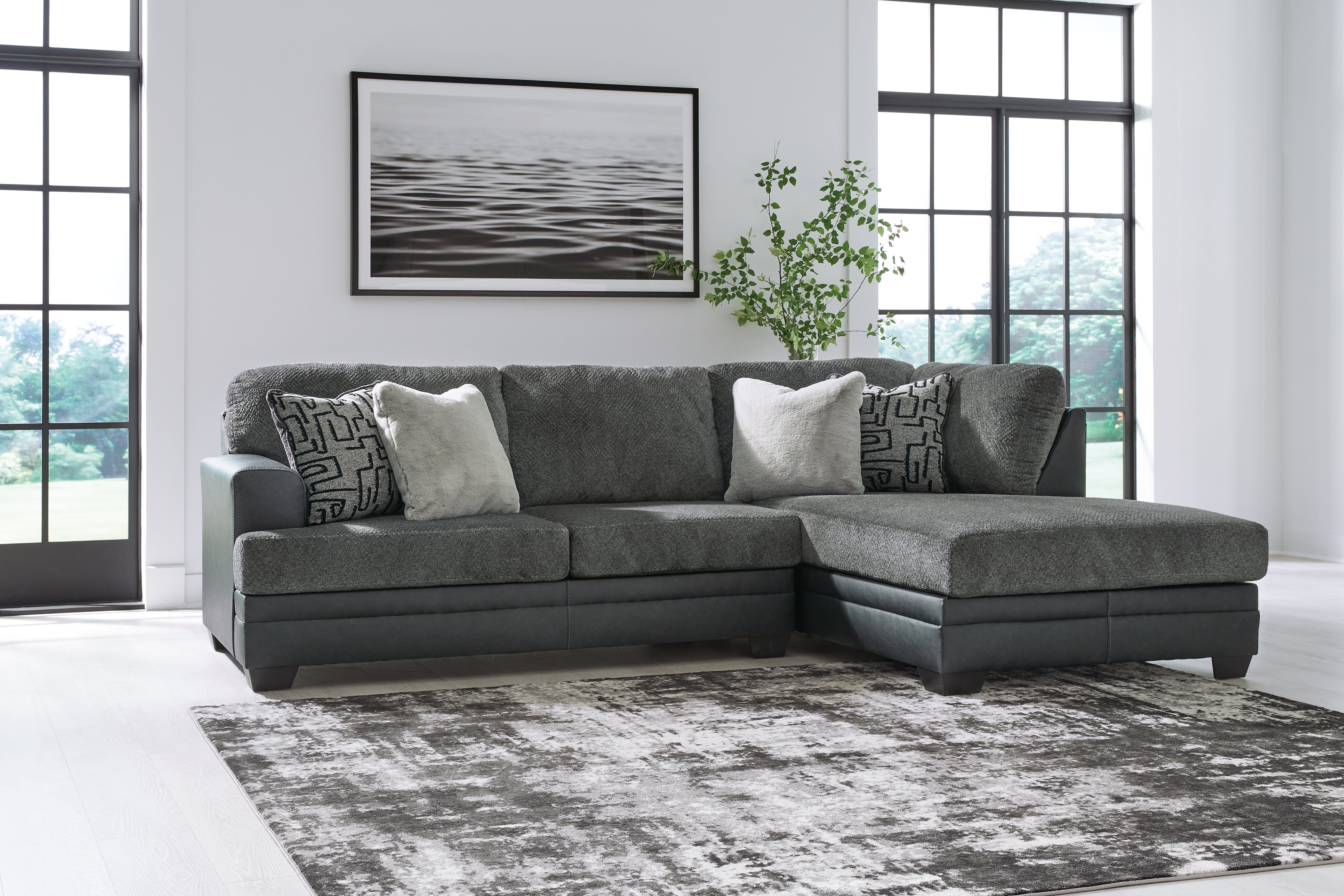 Furniture City Laplace - Ashley Furniture - Brixley Pier Sectionals - LAF 2-Piece Sectional with Chaise - 29906S2