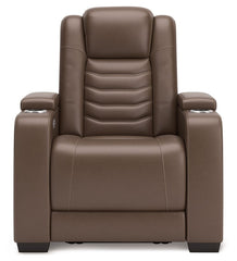 High Impact - Power Recliner / Adj Headrest - Tobacco