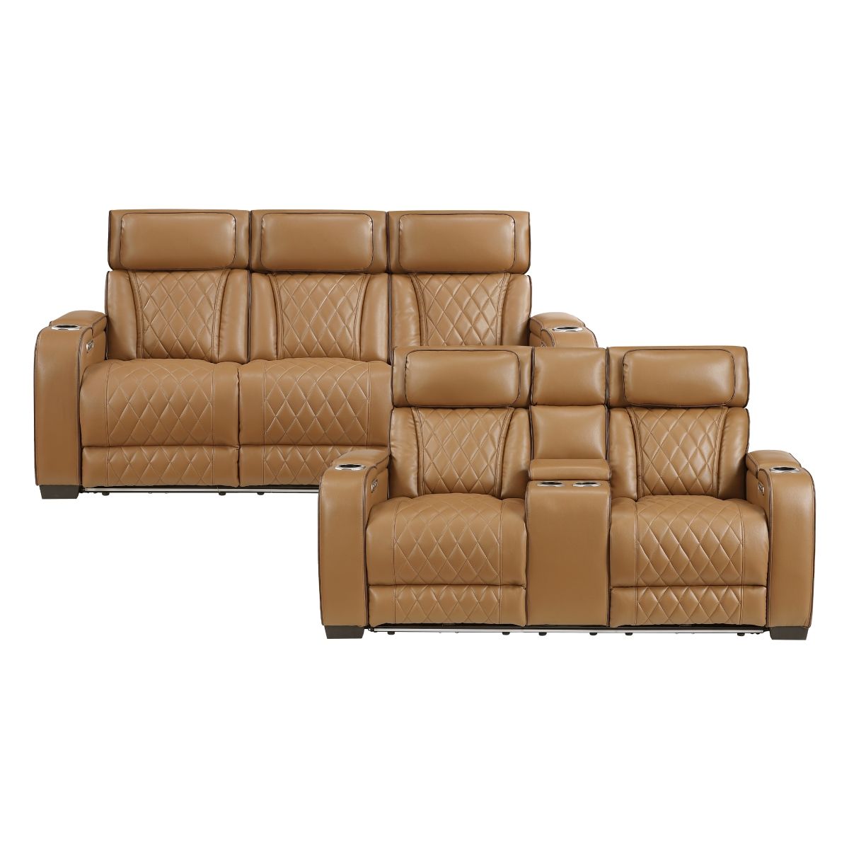Fairway - Power Sofa & Loveseat