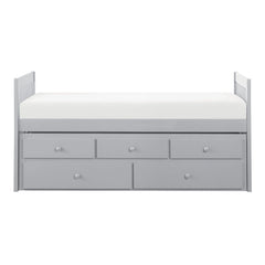 Orion - Twin / Twin Trundle Bed - Gray