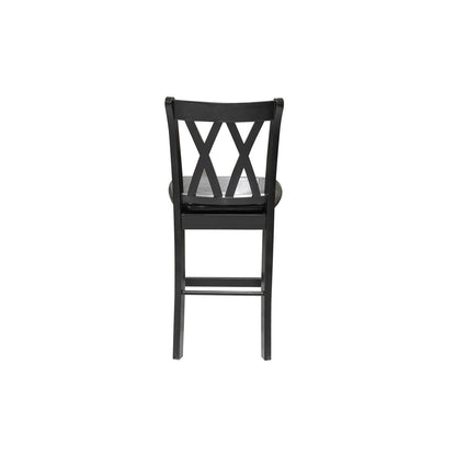 Norman - 5 Piece Pack Counter Height Set - Black