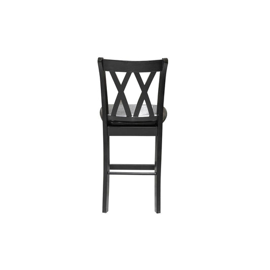 Norman - 5 Piece Pack Counter Height Set - Black