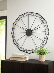 Arkthorne - Wall Clock - Black