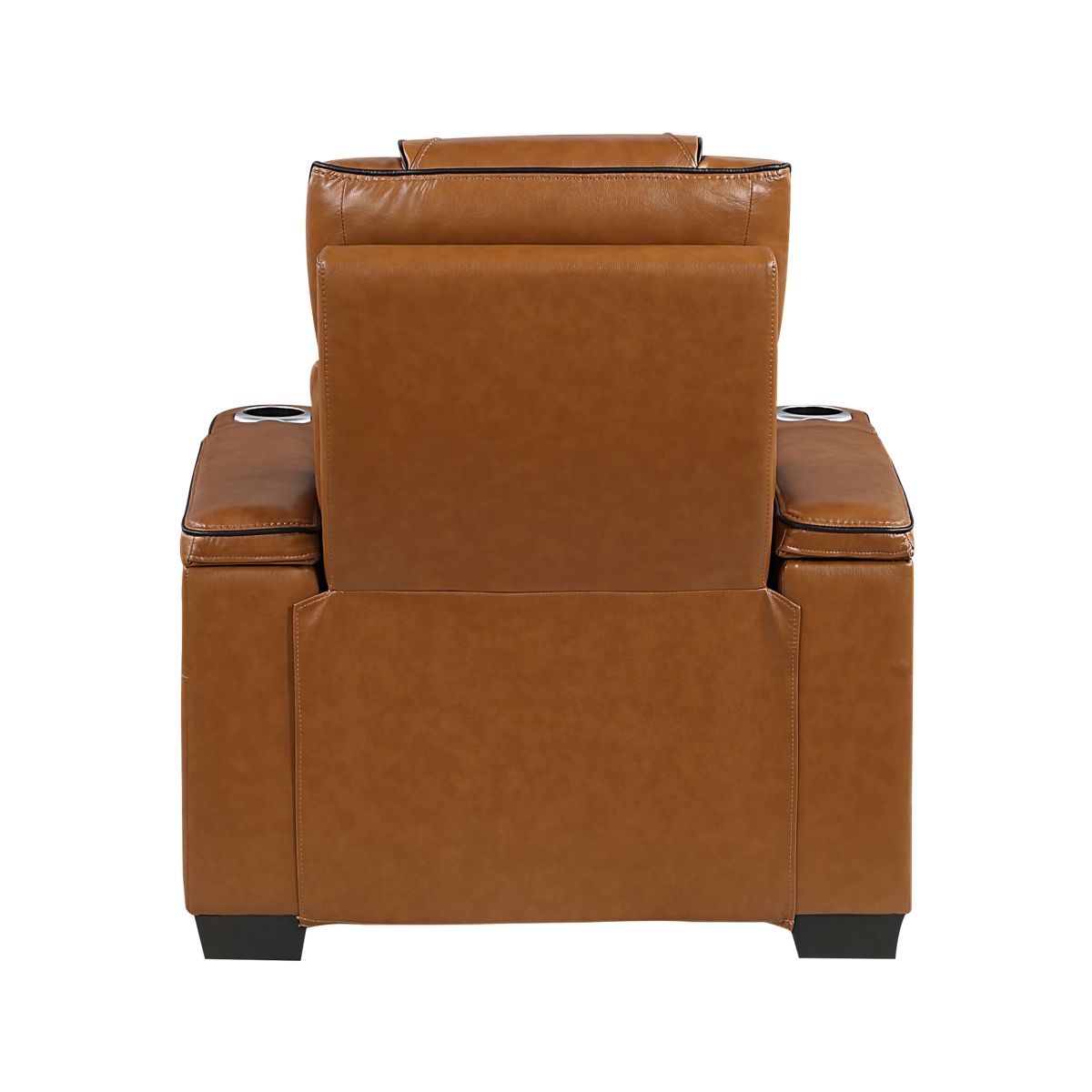 Apex - Power Reclining Chair With Power Headrest, Storage Arms With Cup Holders, Air Massage And Heat, LED Lighting And Charging Ports