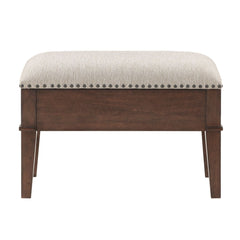 Claremore - Cocktail Table With Two Ottomans - Beige